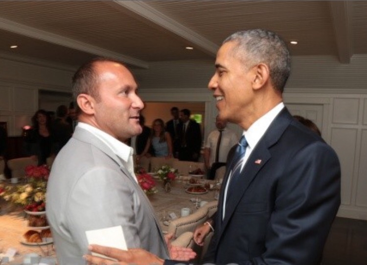 Dr. Andy Khawaja with Barack Obama