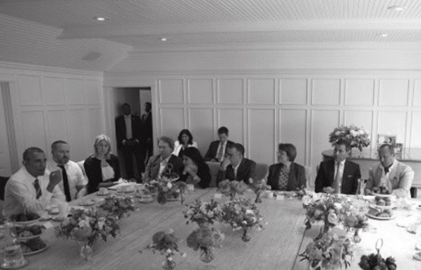 Dr. Andy Khawaja brunch with Barack Obama