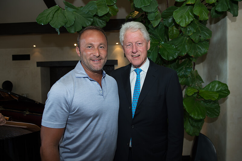 Dr. Andy Khawaja with Bill Clinton - Oct 2016