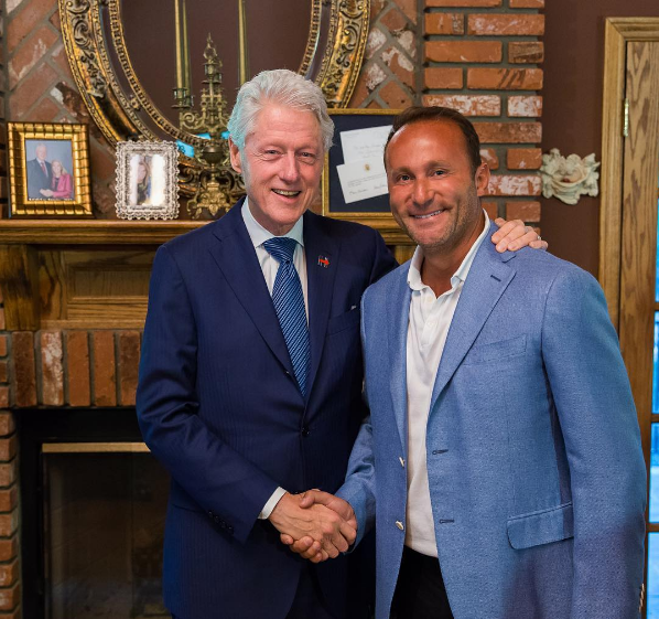 Dr. Andy Khawaja with Bill Clinton