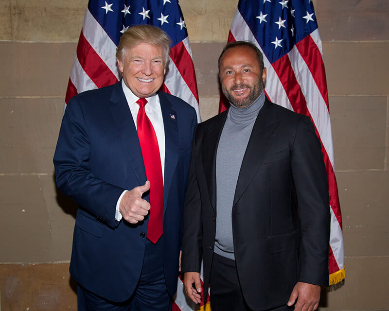 Dr. Andy Khawaja with Donald Trump - Dec 2016
