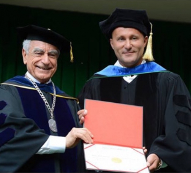 Dr. Andy Khawaja receives PhD in Lebanese American University
