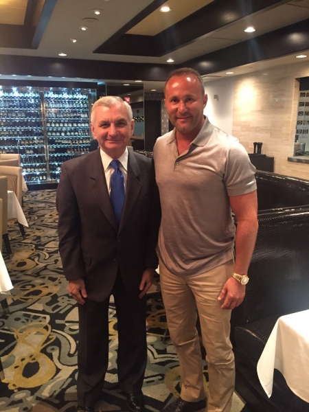 Dr. Andy Khawaja with Senator Jack Reed