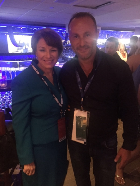 Dr. Andy Khawaja with US Senator Amy Klobuchar