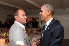 Dr. Andy Khawaja with Barack Obama