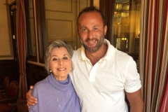 Dr. Andy Khawaja with Barbara Boxer