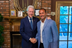 Dr. Andy Khawaja with Bill Clinton