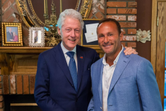 Dr. Andy Khawaja with Bill Clinton