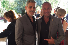 Dr. Andy Khawaja with George Clooney