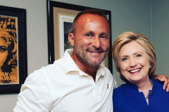 Dr. Andy Khawaja with Hillary Clinton