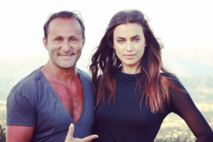 Dr. Andy Khawaja with Irina Shayk