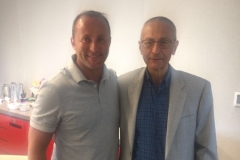 Dr. Andy Khawaja with John Podesta