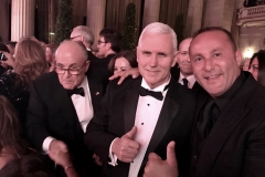 Dr. Andy Khawaja with Mike Pence