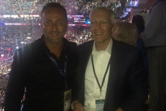 Dr. Andy Khawaja with US Army General Wesley Clark
