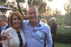 Dr. Andy Khawaja with US Congresswoman Nancy Pelosi