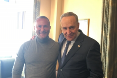 Dr. Andy Khawaja with Chuck Schumer