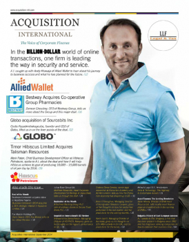 Dr. Andy Khawaja Acquisition International - September 2014 cover