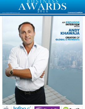 Dr. Andy Khawaja Corporate Live Wire Business Awards cover