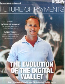 Dr. Andy Khawaja Future of Payment press cover