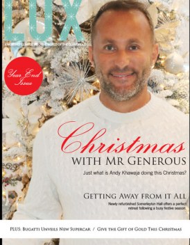 Dr. Andy Khawaja LUX - Dec 2015 cover