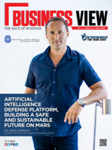 Dr. Andy Khawaja on the cover of Business View Publication